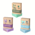 3pcs\u002F6pcs Exfoliating Handmade Soap - 122g Natural Bar Soap With Eucalyptus, Peppermint, Lavender, Mango, Coconut & Shea Butter Essential Oils for Deep Cleansing, Moisturizing Self-Care, Easter Gift Set, Travel Essential-Local Warehouse